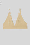 BASERANGE Bamboo fiber and cotton without steel ring wide brim bra series collection soft underwear France BAS-BRTR-BL-000-COCHLEA BRTR1